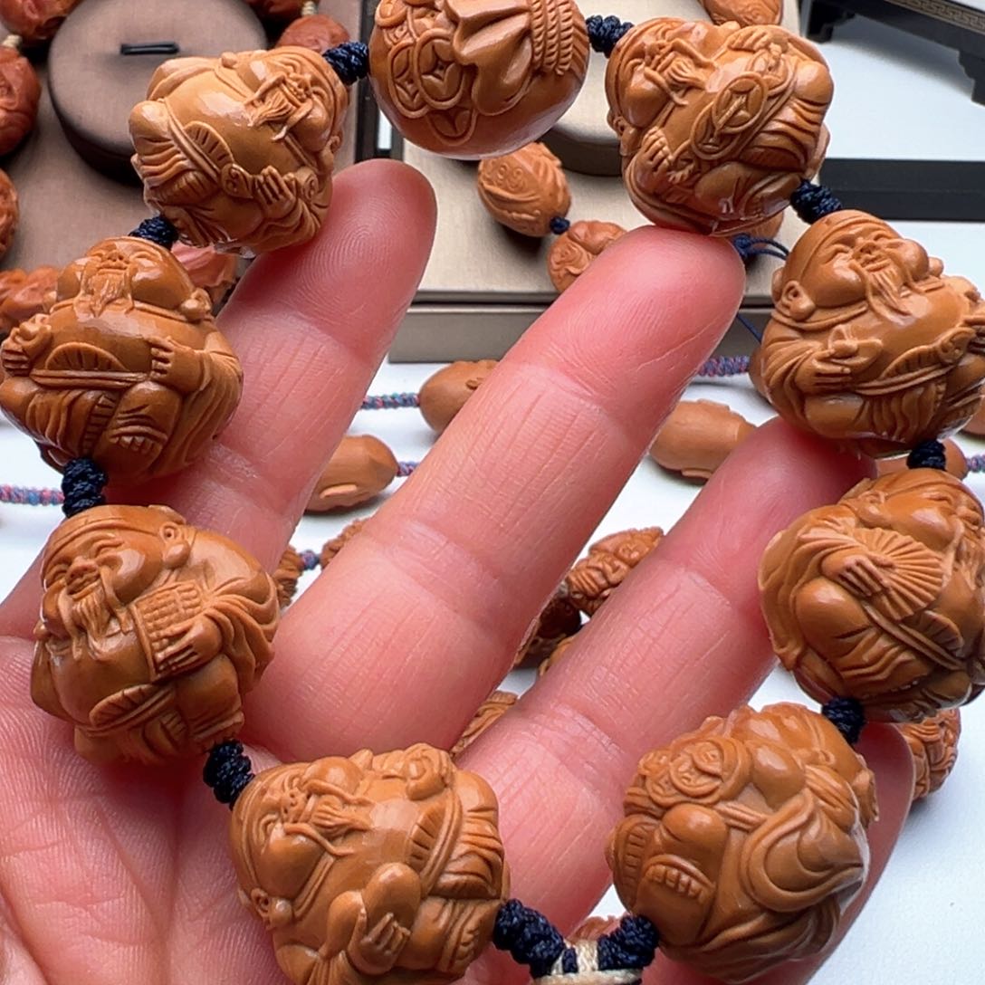 手串/手链橄榄核八方来财