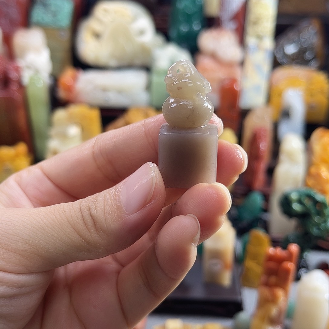 寿山石印石6457包邮包刻