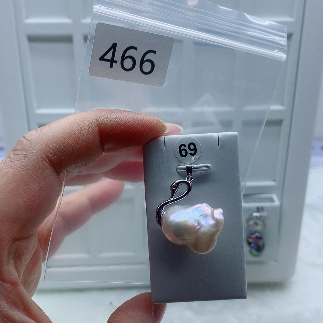 吊坠(不含链)淡水珍珠合金