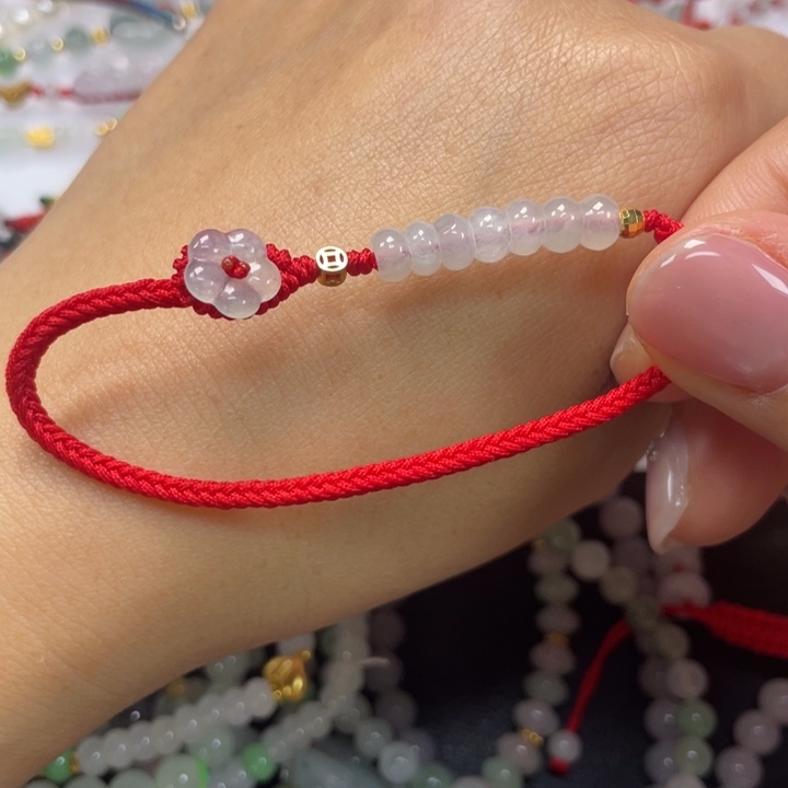 不****翡翠未镶嵌手绳7899999990