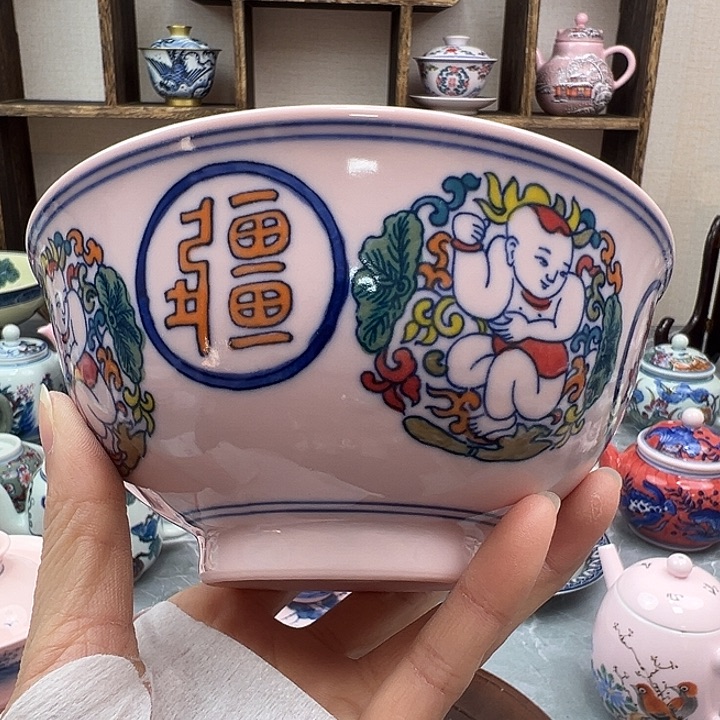 摆件陶景德镇陶瓷567老厂瓷