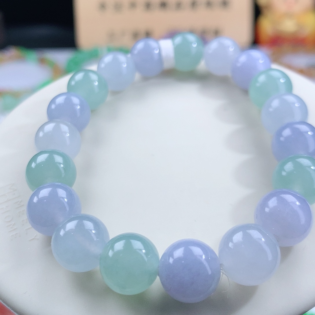 翡翠手链未镶嵌我