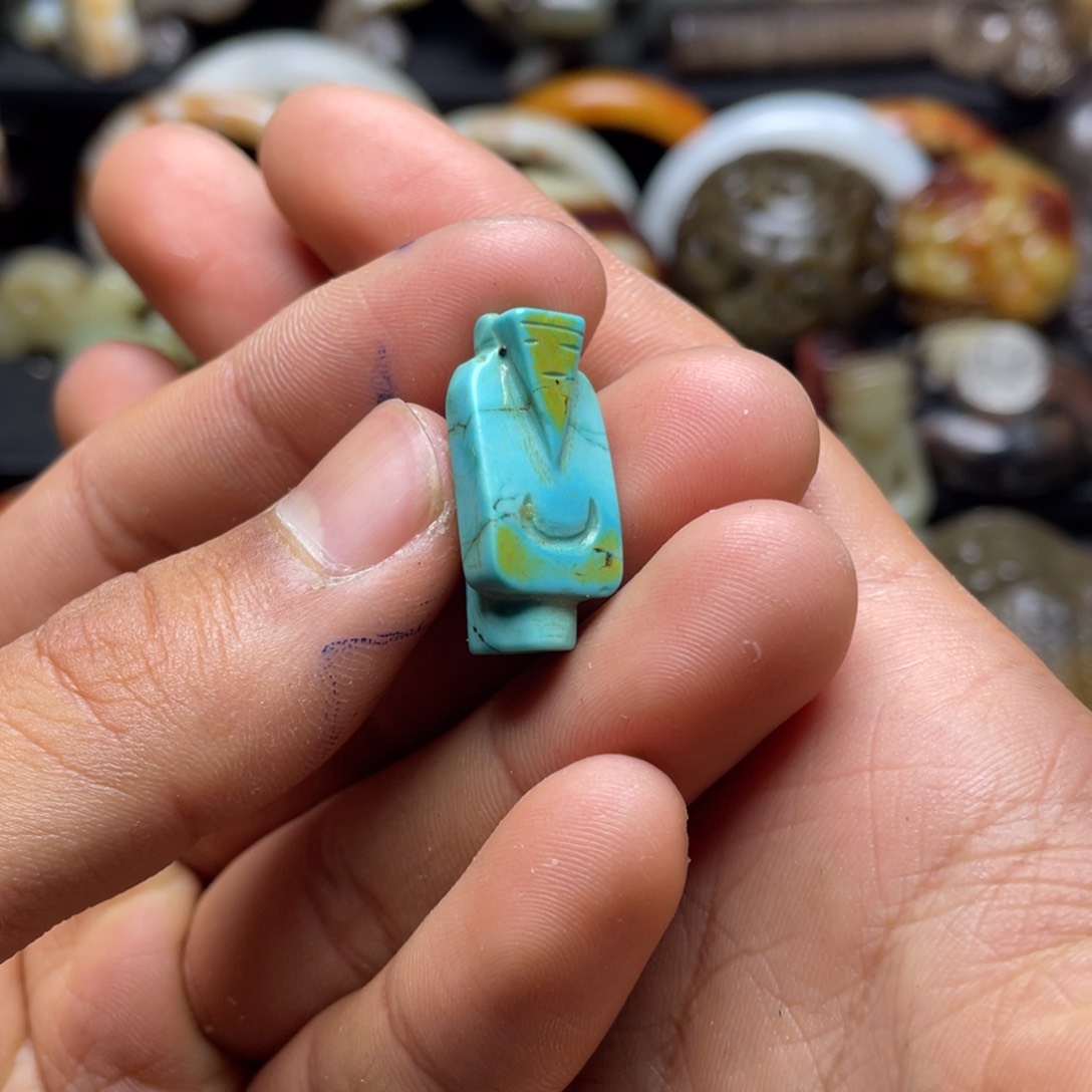 和田玉（糖玉）挂件未镶嵌
