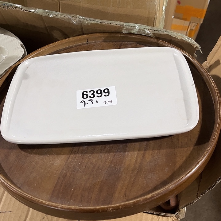瓷微瑕外贸餐具6399