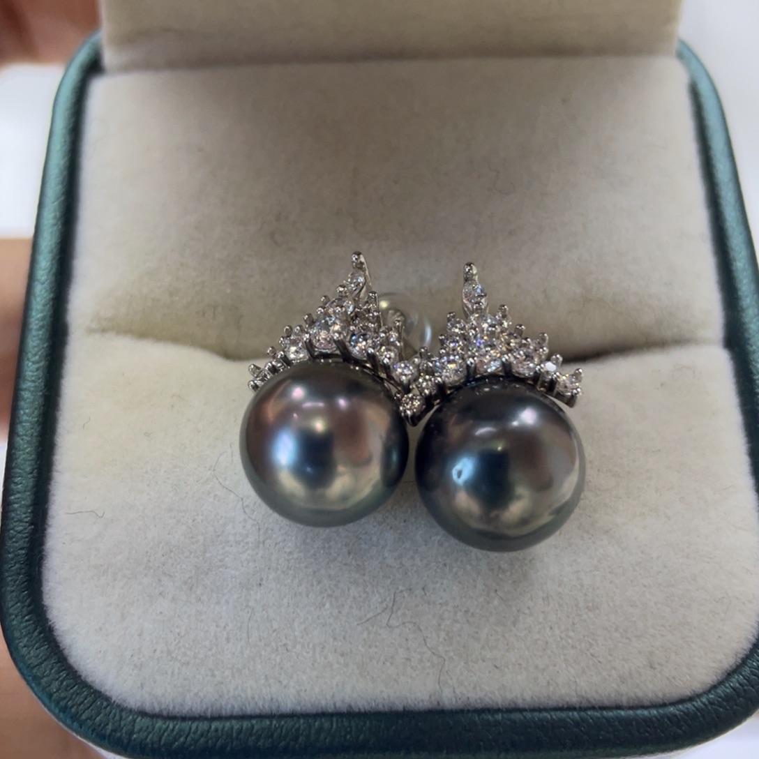 耳饰未镶嵌海水珍珠