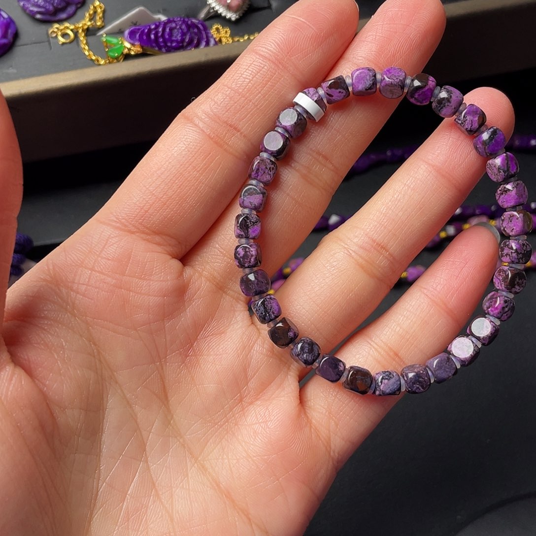 苏纪石（舒俱来）未镶嵌手链