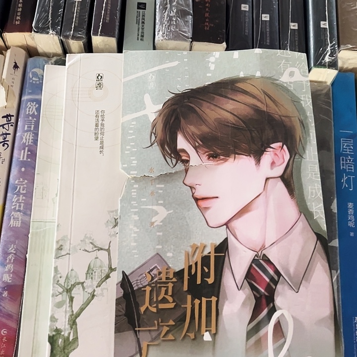 附加遗产全新全套两本带周边