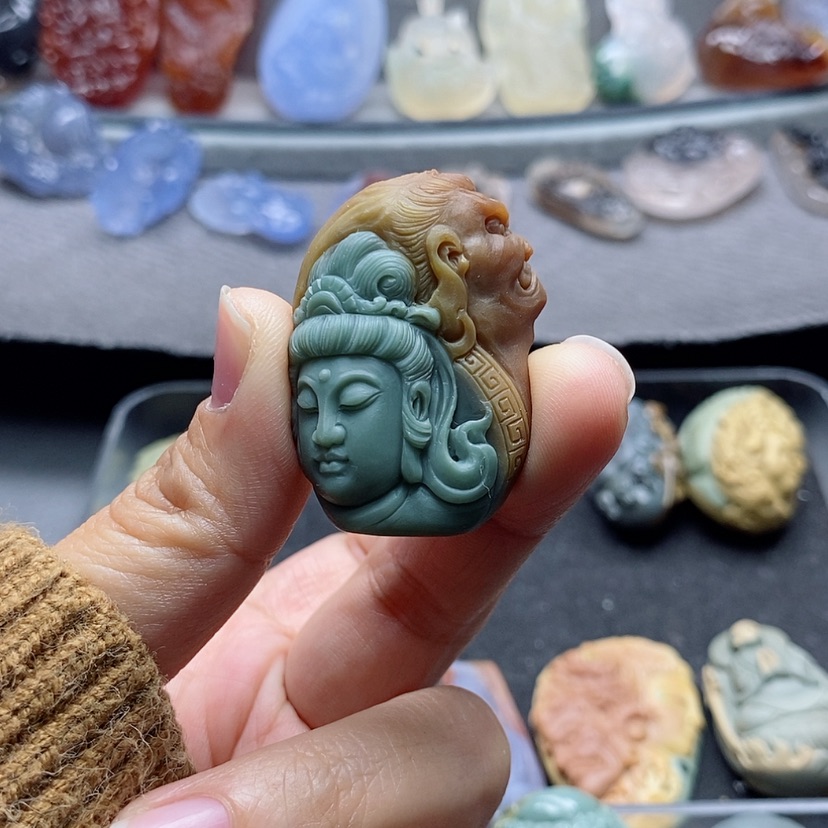 【闪购商品】未镶嵌吊坠定制石英质玉