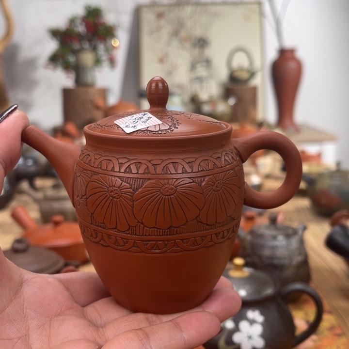 禧*真常滑玉光手作茶壶