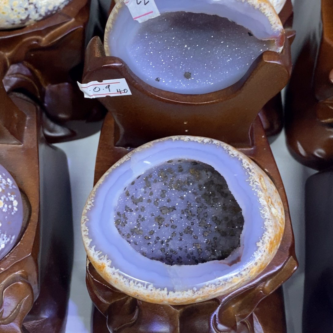 紫晶摆件未镶嵌好好