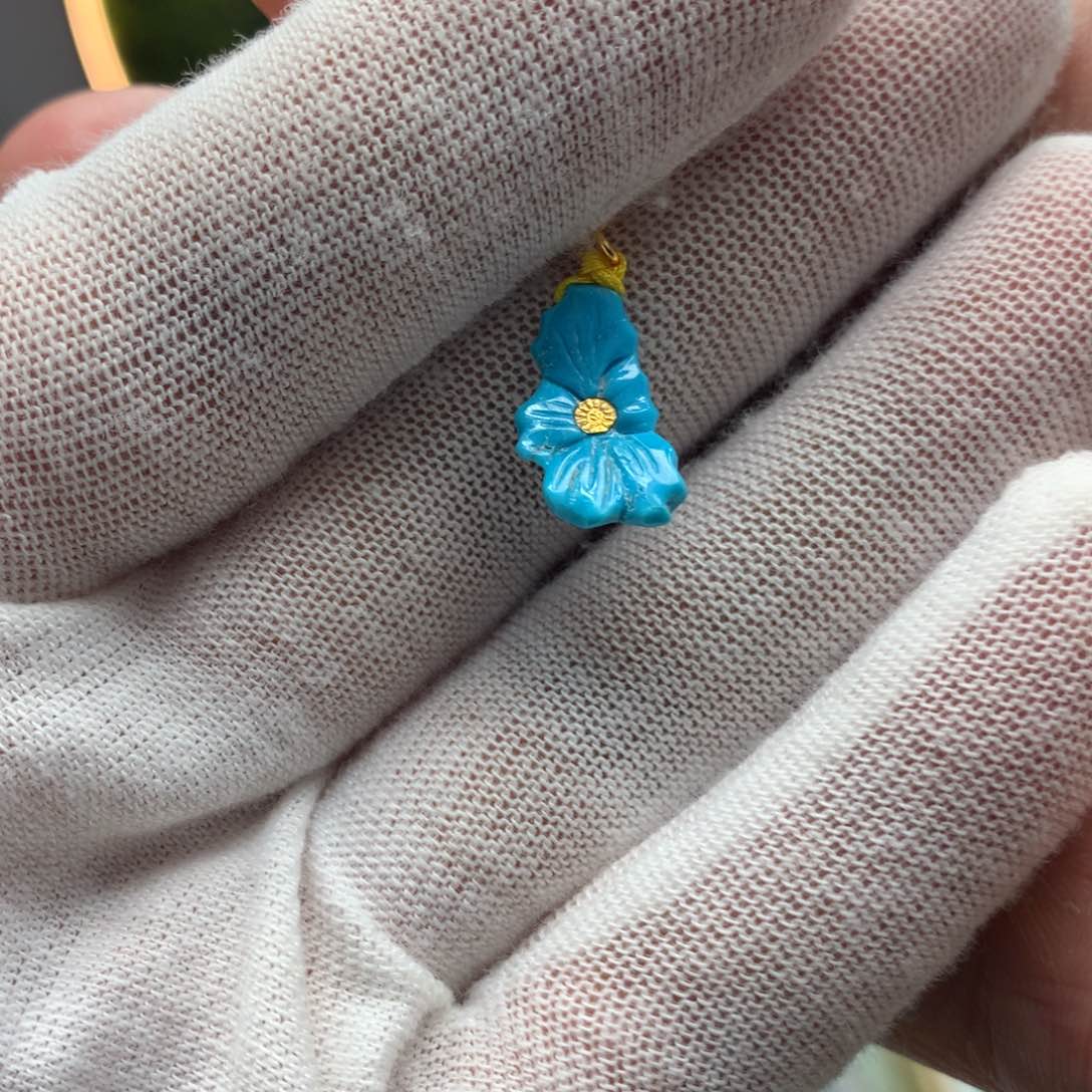 绿松石挂件未镶嵌