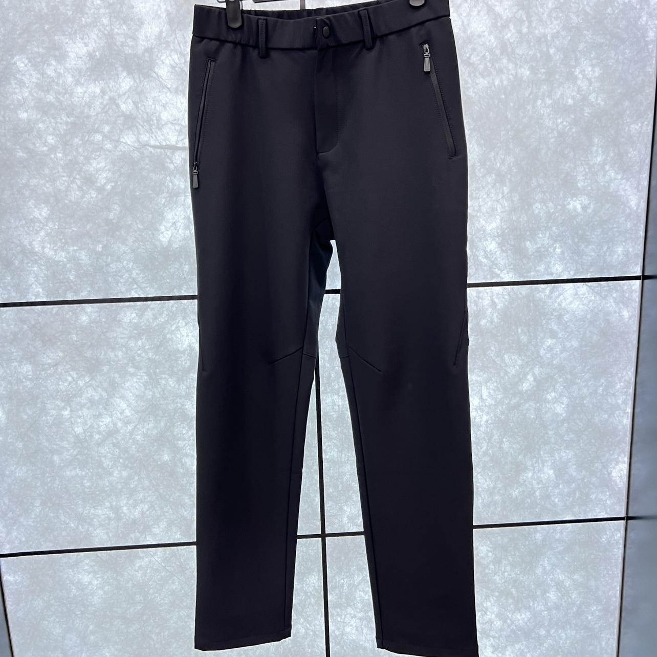【X】{裤子}2025黑色运动休闲商务百搭裤加厚