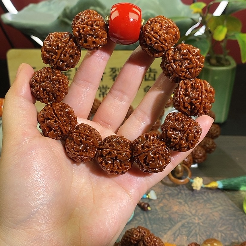 【闪购商品】金刚菩提吊坠52324。    红