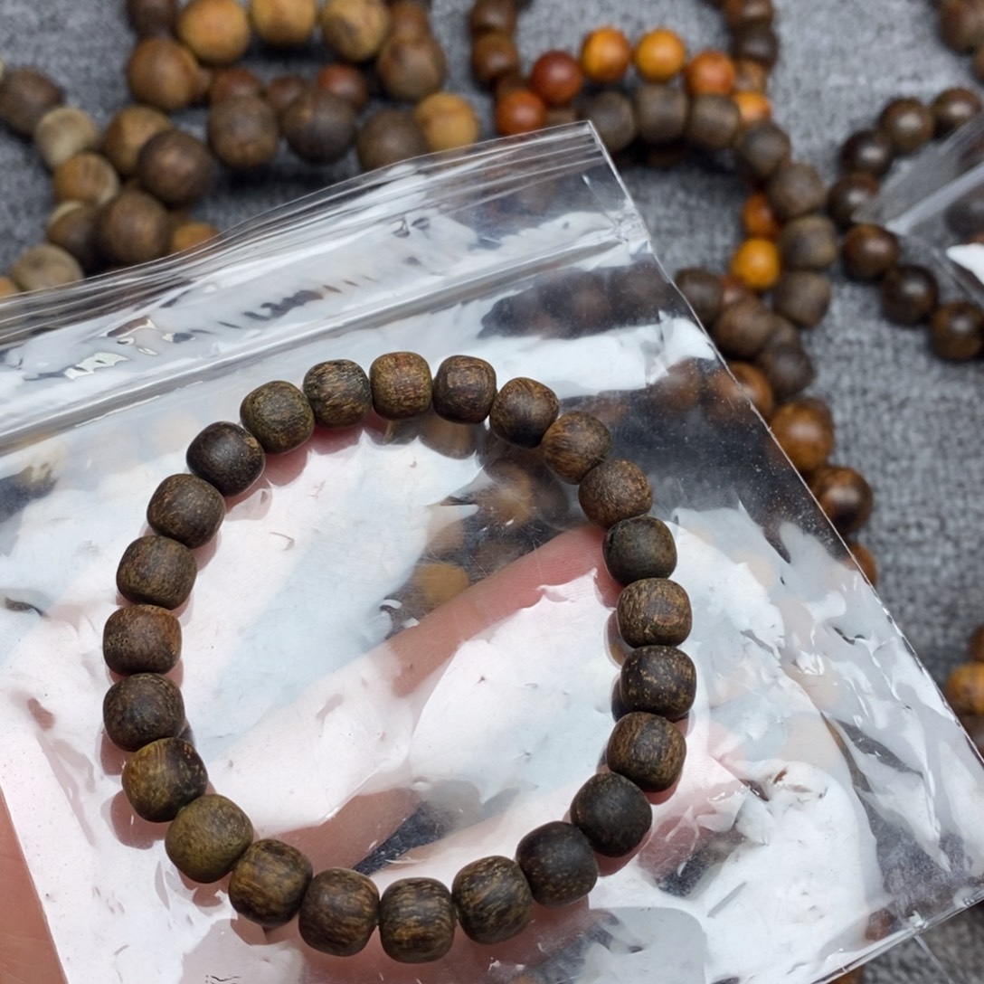 贡木手串/手链印贡黑油0809