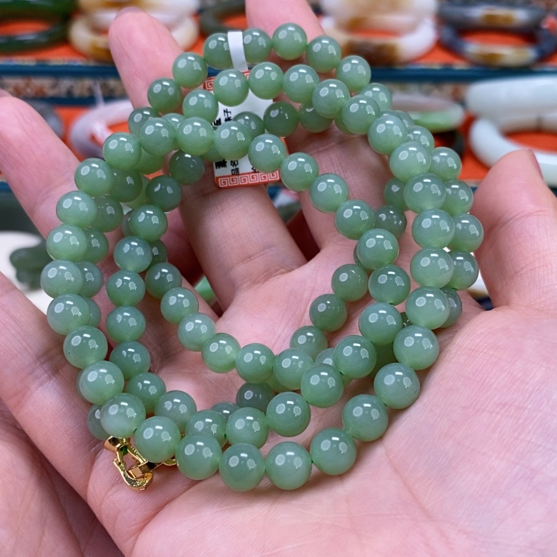 和田玉珠子8未镶嵌