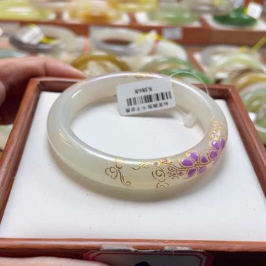 【闪购商品】和田玉手镯未镶嵌玥****?55.3