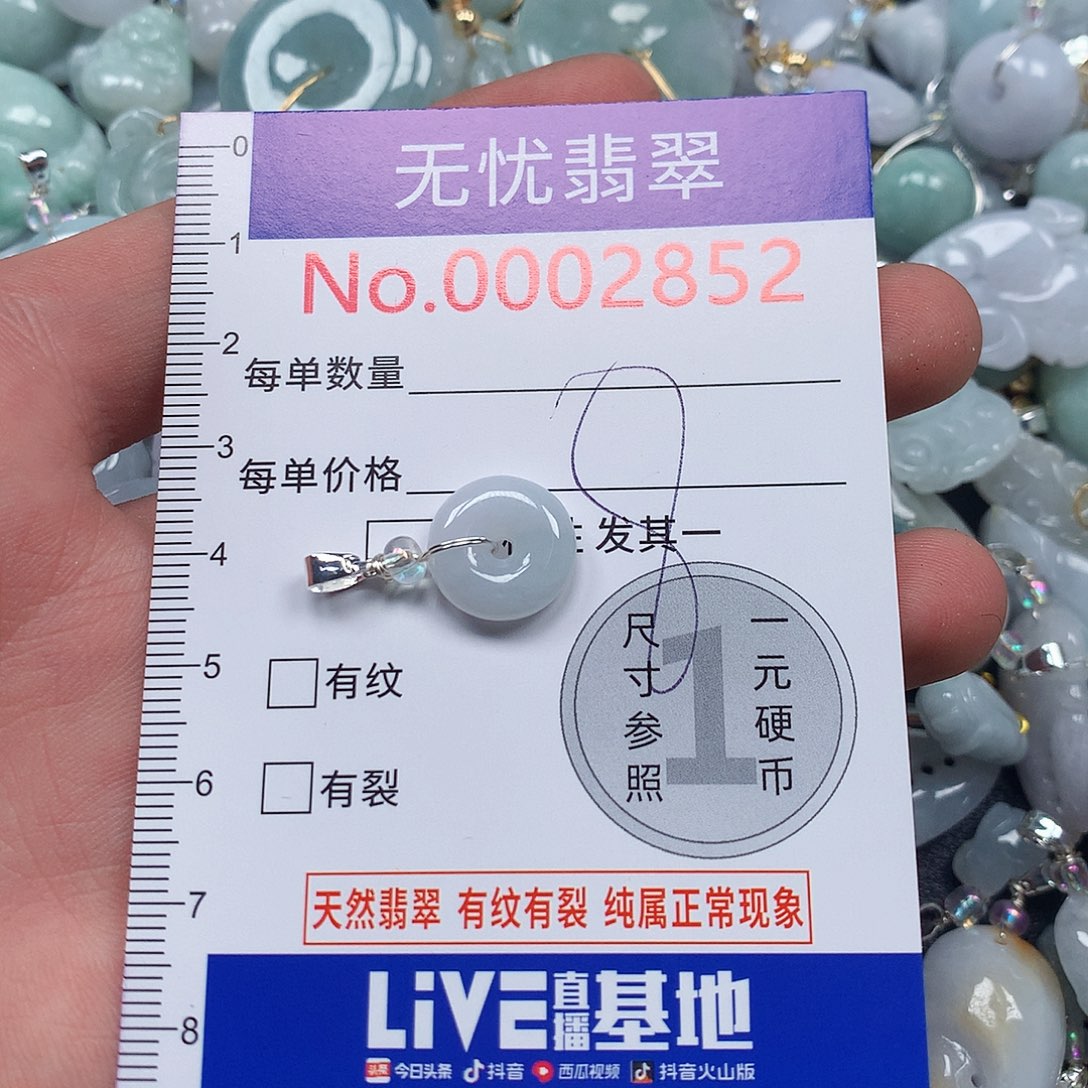 颈饰未镶嵌翡翠 