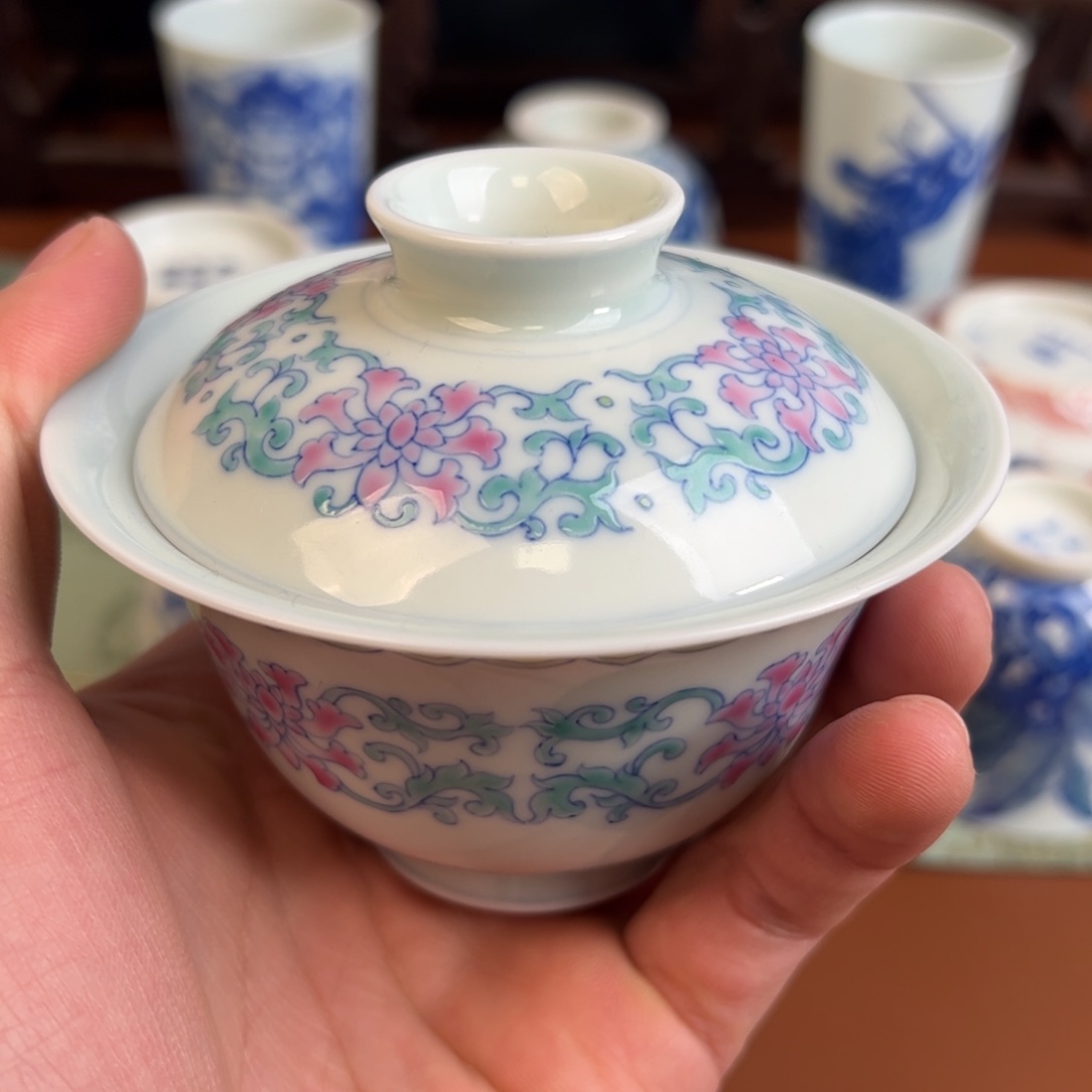瓷片景德镇瓷器手工手绘
