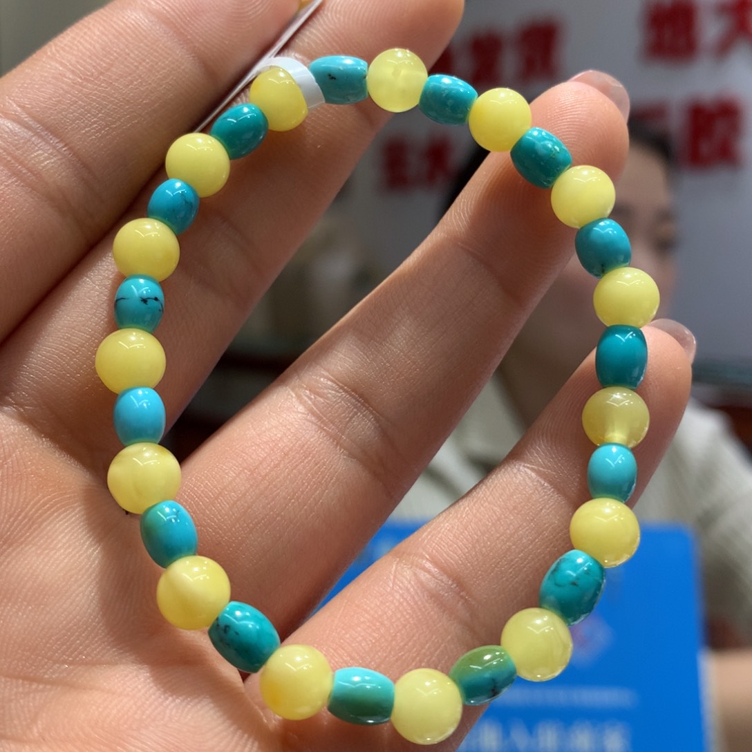 绿松石单圈未镶嵌