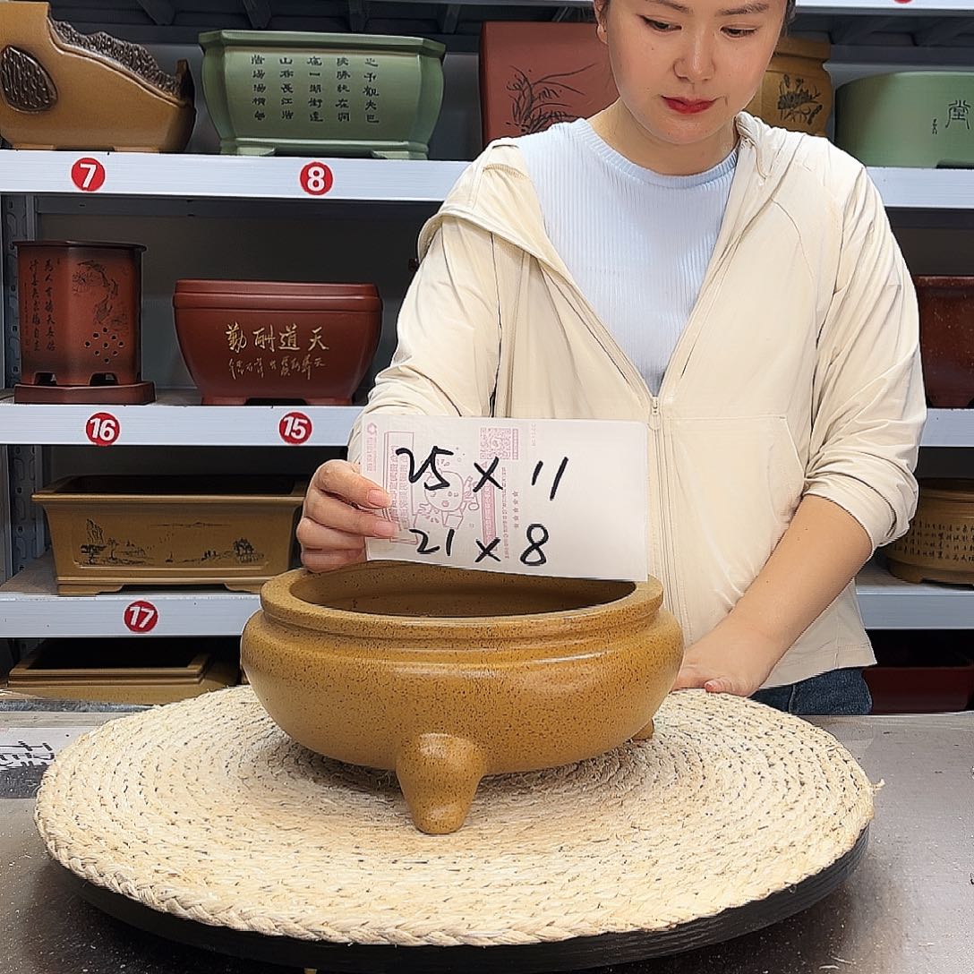 紫砂花盆紫砂花盆