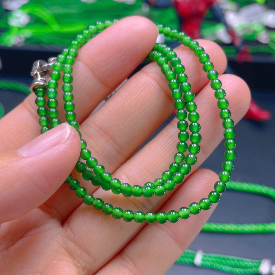 翡翠项链未镶嵌，1