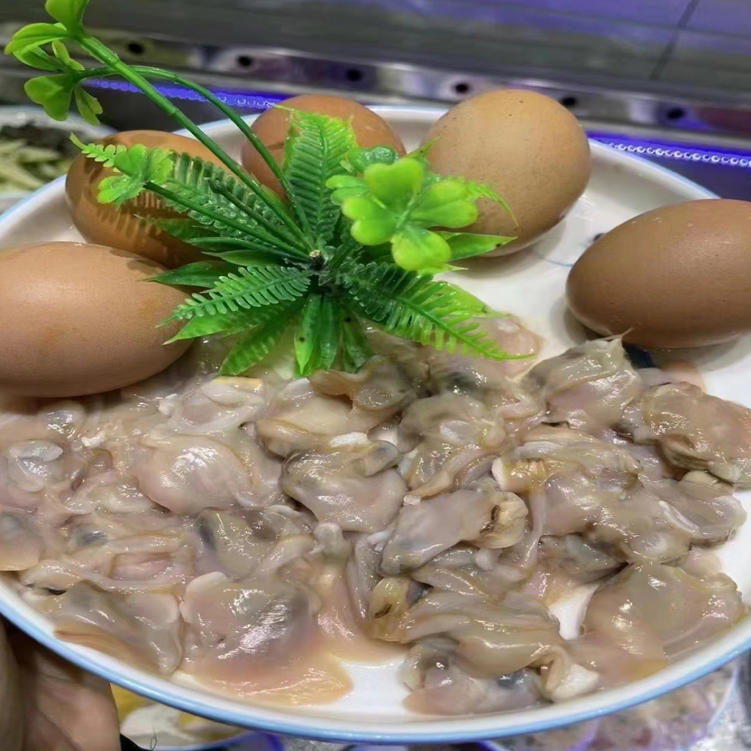 江苏吕四现剥新鲜无沙蛤蜊肉