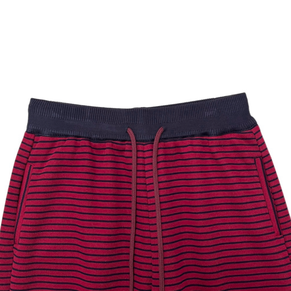 Loosen Up【甜酒条纹裤】慵懒休闲风复古撞色条纹加绒保暖休闲裤