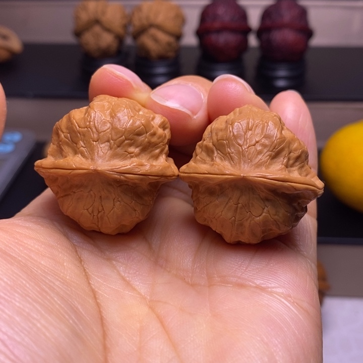 把件文玩核桃芭蕉扇35