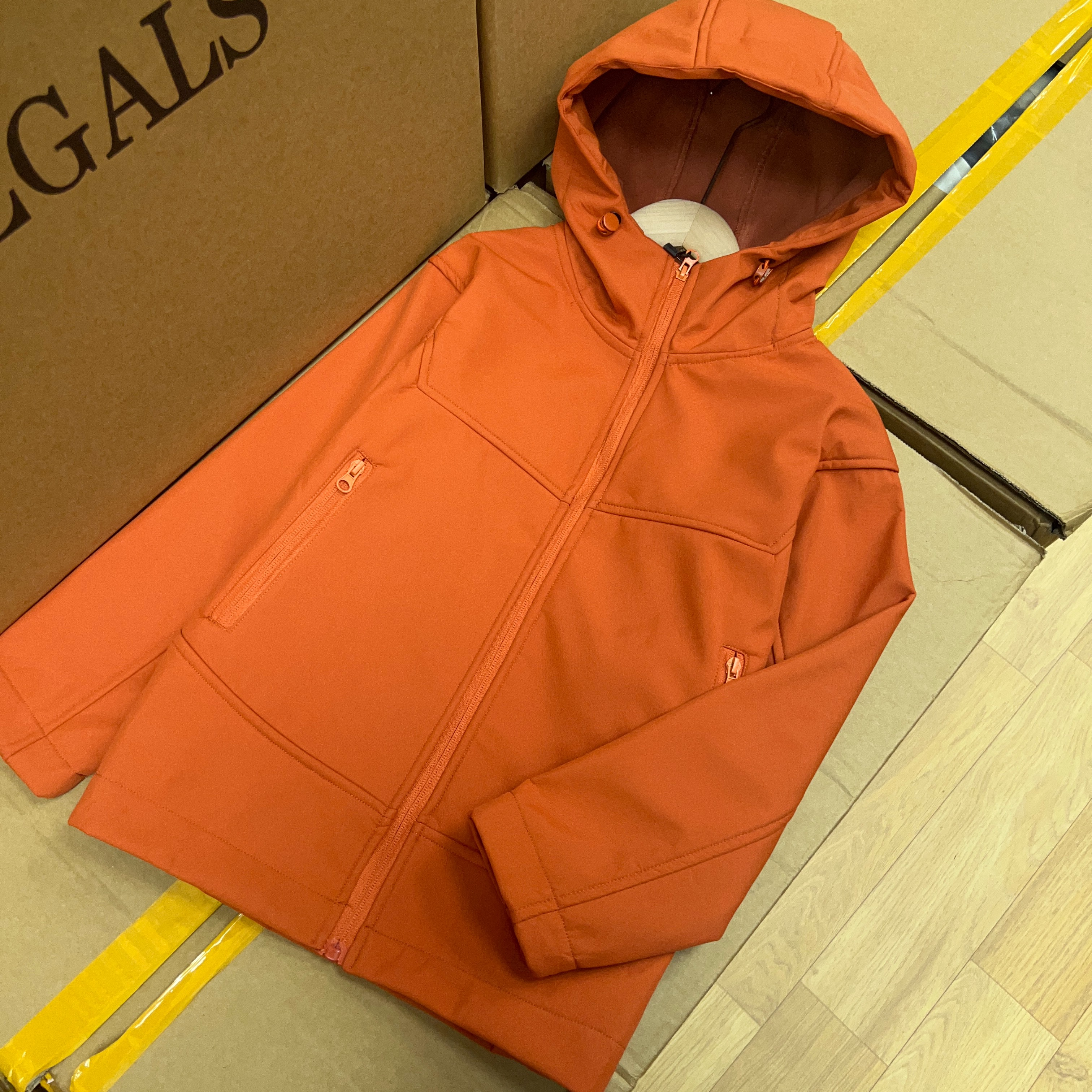 亲子穿搭男女童2025秋冬新款加绒保暖防风多巴胺冲锋衣外套25908