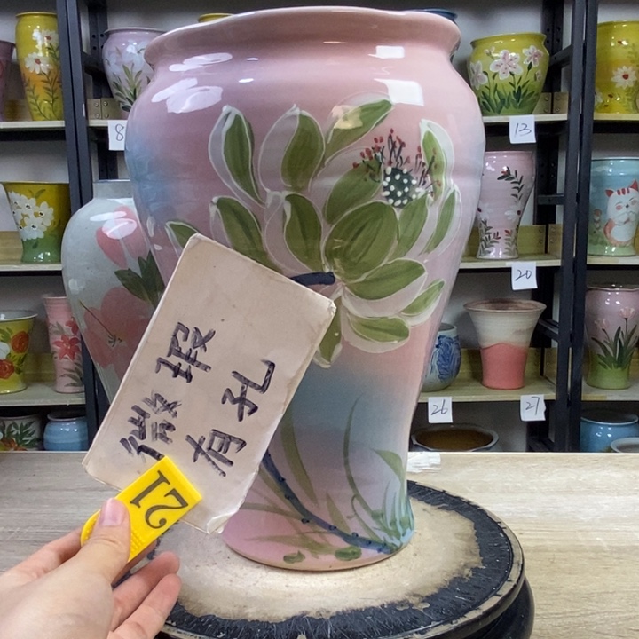 景德镇高温陶瓷花盆