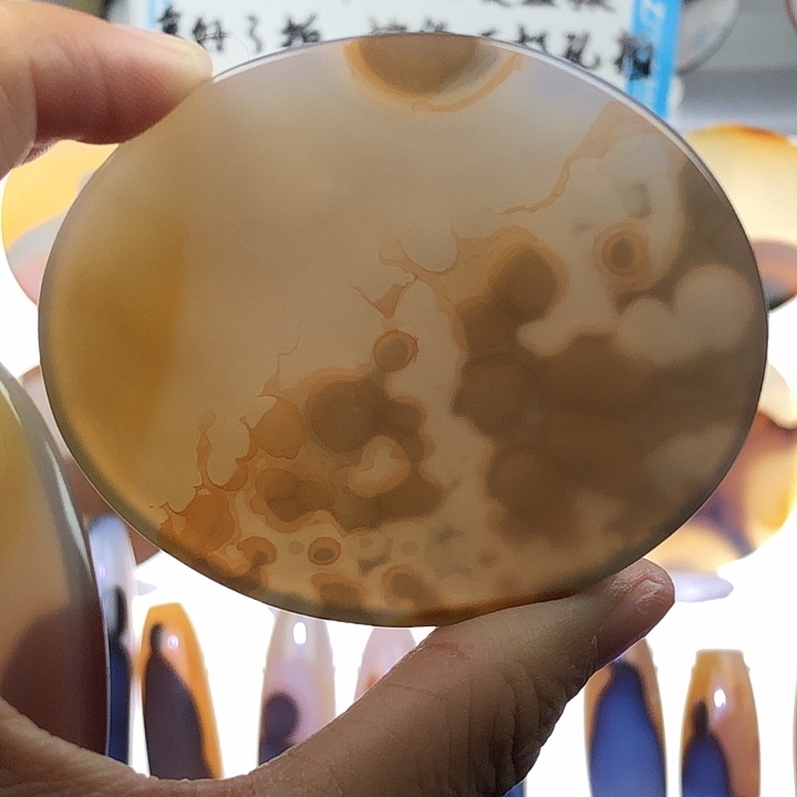 查罗石未镶嵌珠宝半成品30