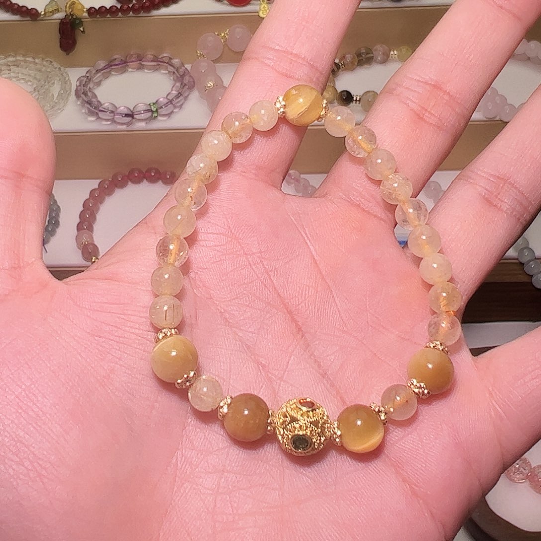 水晶手串未镶嵌手串