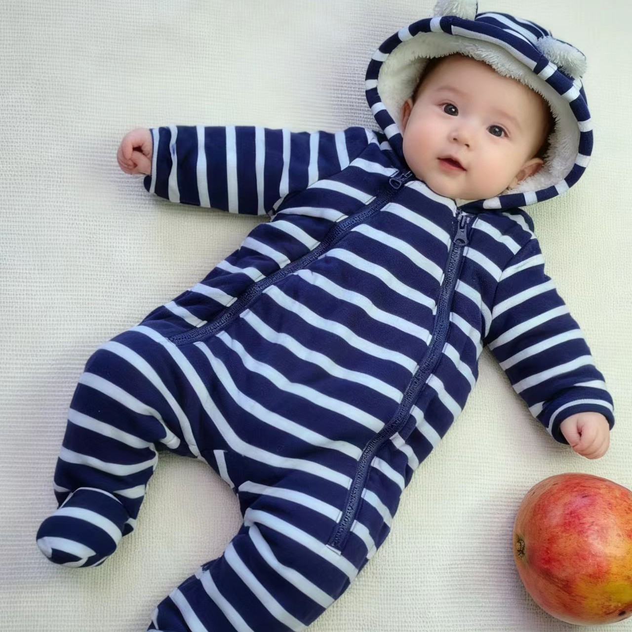 宝宝爬服（外贸尾单，默认微瑕，不退不换）所有商品不涉及任何品牌