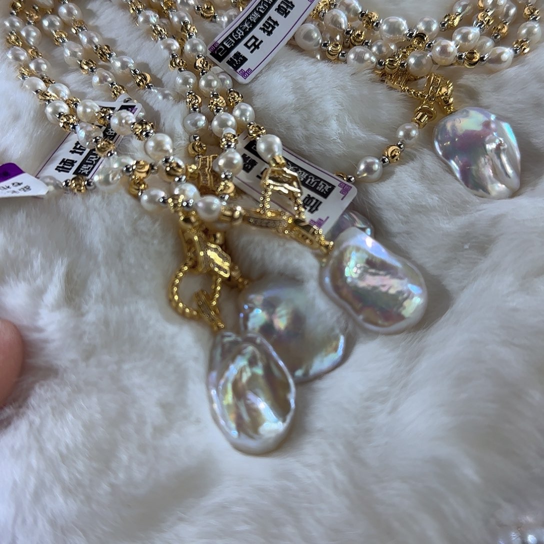 未镶嵌项链定制206淡水珍珠