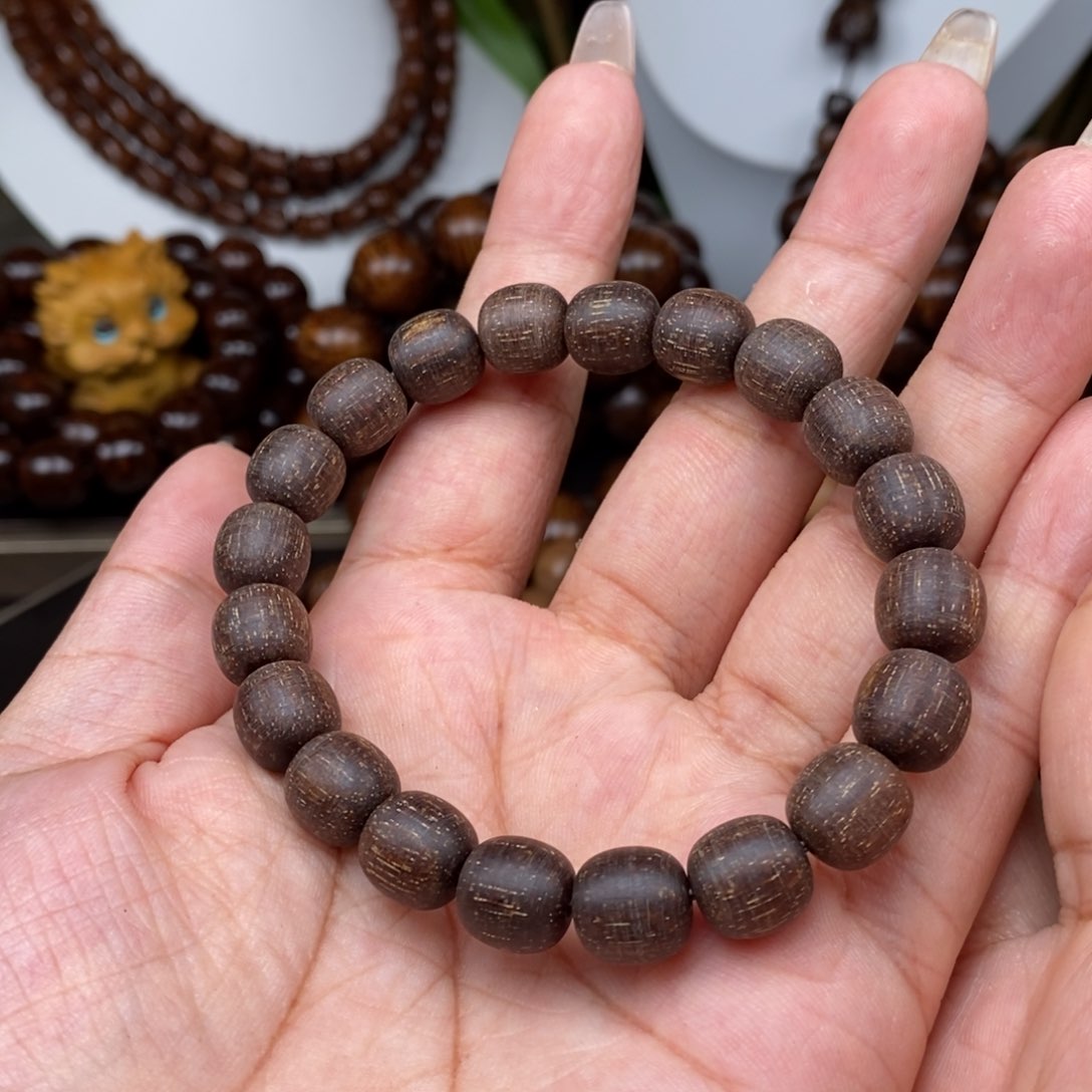 贡木手串/手链贡木1.0老型黑冰果冻星空粗抛