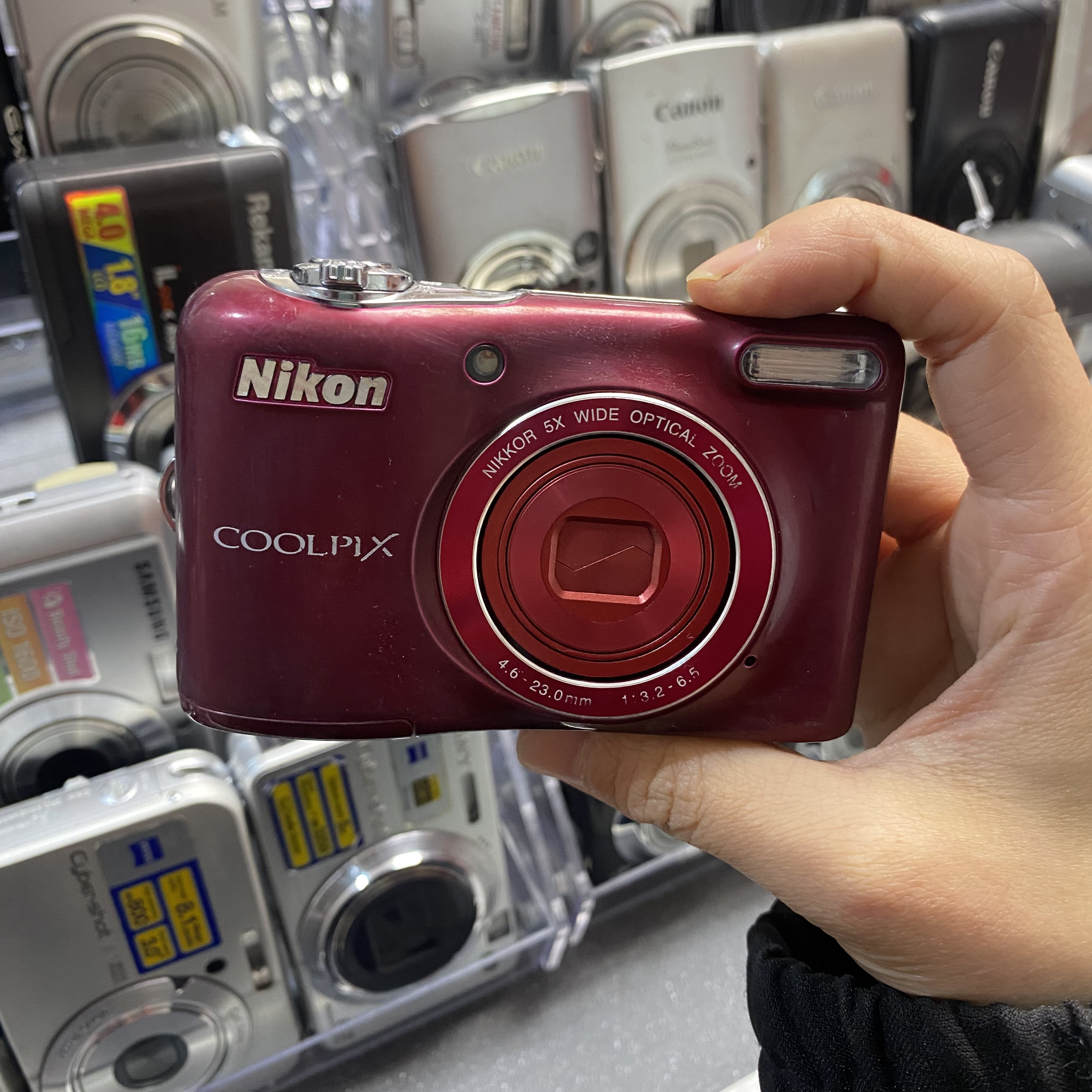 9新 Nikon/尼康 l30 5倍光学变焦 网红面包机中文屏幕瑕疵