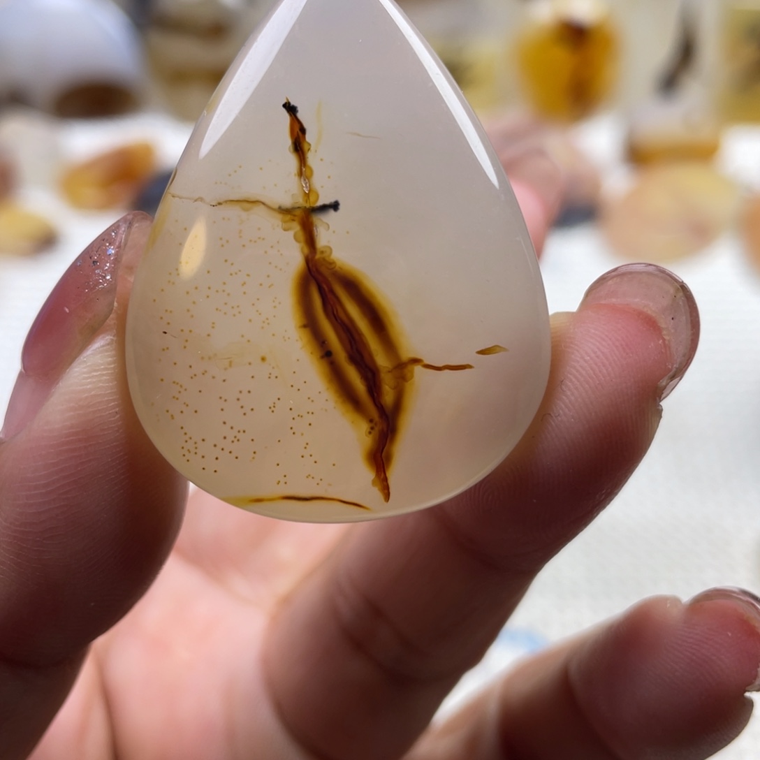 玛瑙/玉髓未镶嵌颈饰