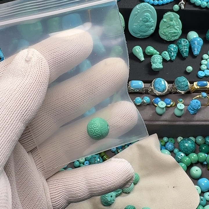 k***n绿色回纹卡12尺寸单颗