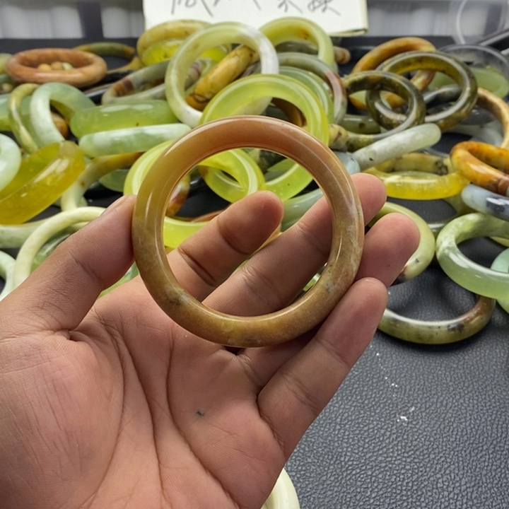 蛇纹石玉合金手镯