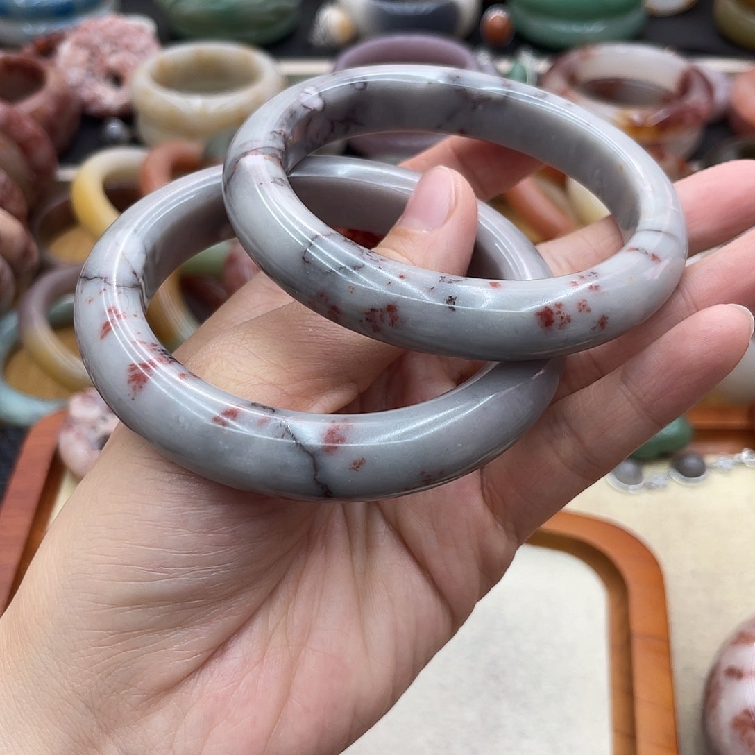 石英质玉圈口63未镶嵌