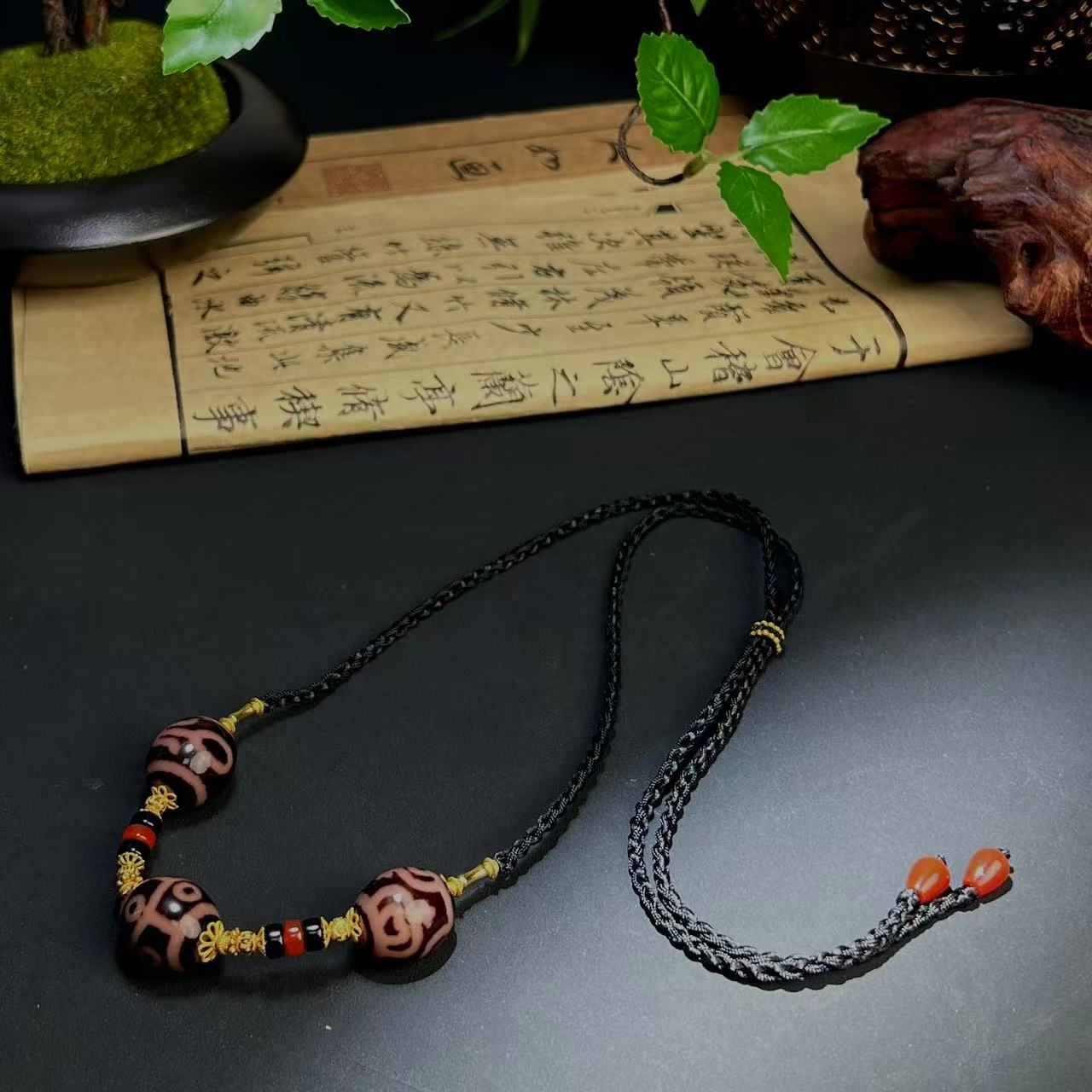 扶摇臻选|聚缘藏y六Y贵人宝瓶多宝玛瑙吊坠1936