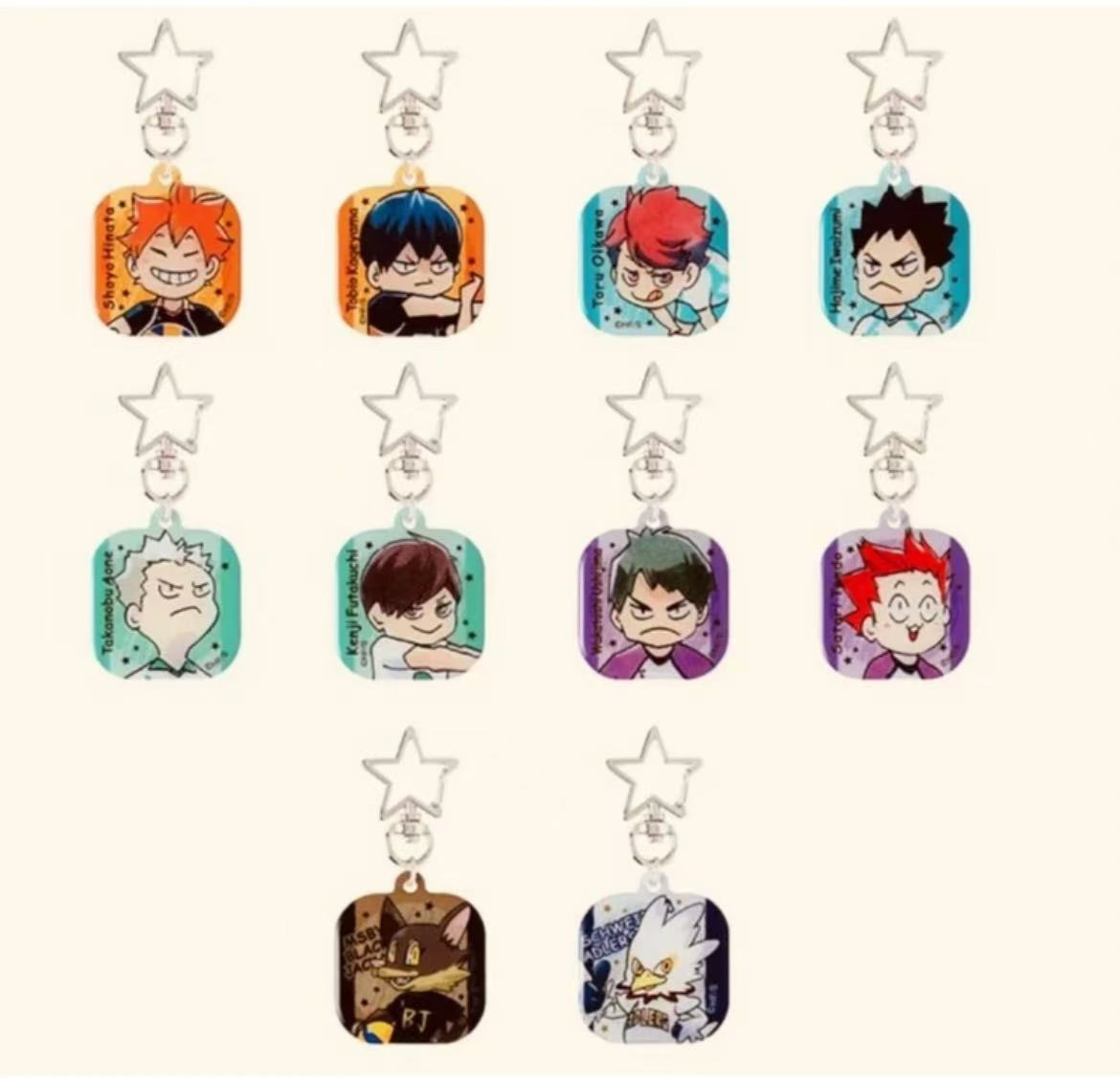 【日谷】排球少年  jf2025 原画 Q版挂件  盲盒 （正版默认代拆）