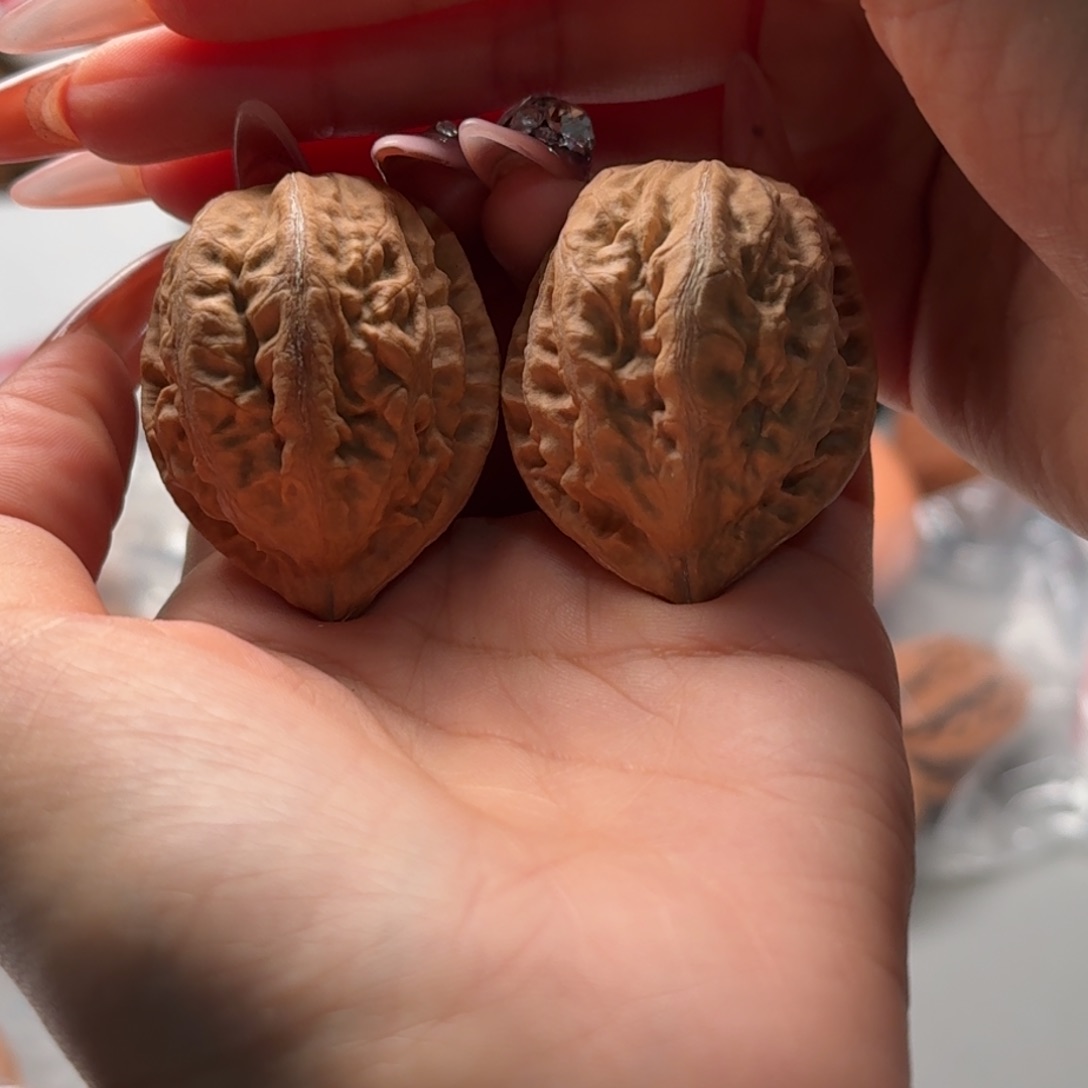 文玩核桃把件楸百核47