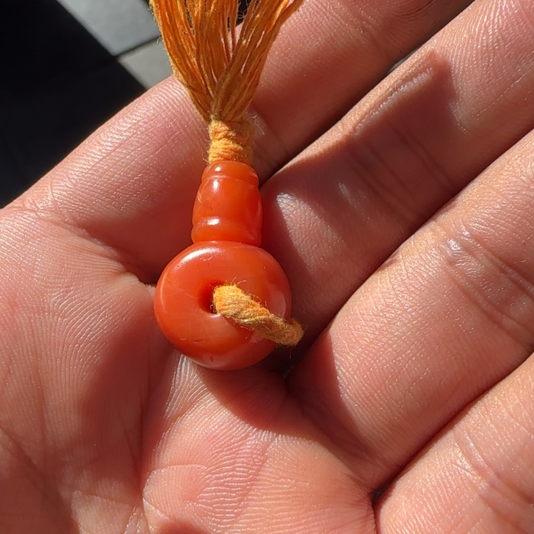 南红玛瑙未镶嵌吊坠(不含链)