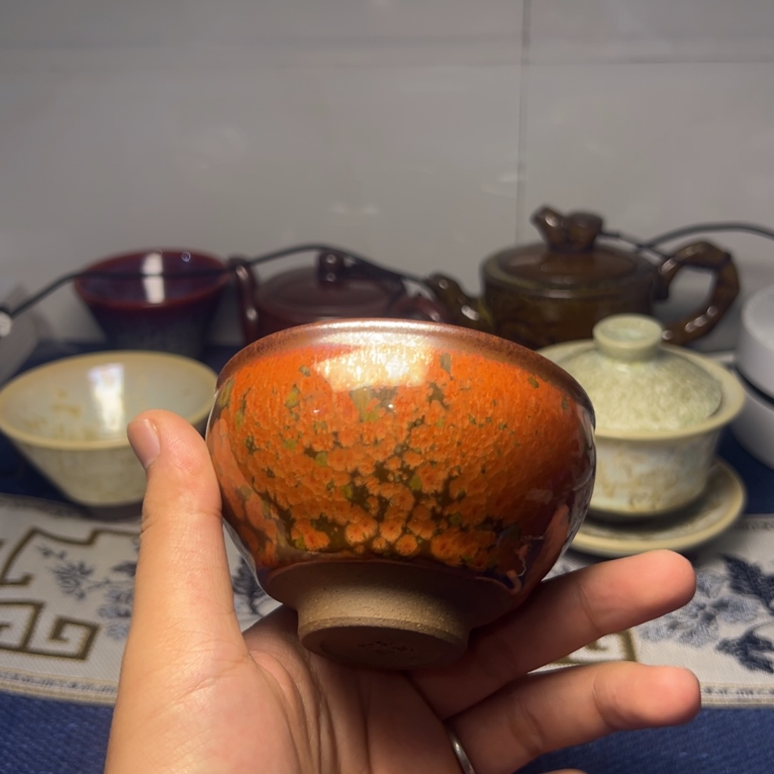 建阳建盏喝茶主人杯