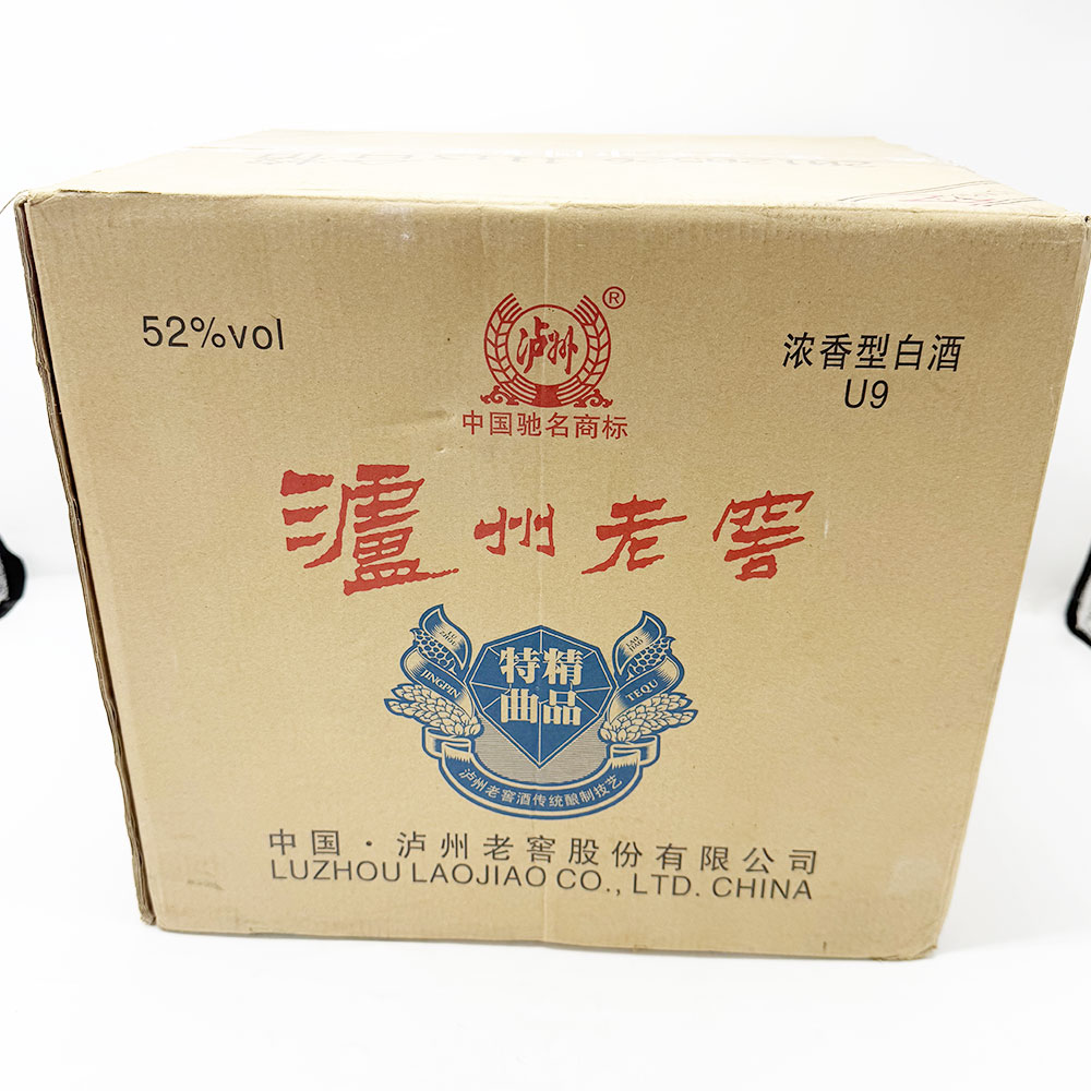 2012年泸州老窖精品特曲U9 52度500ml 1箱6瓶装