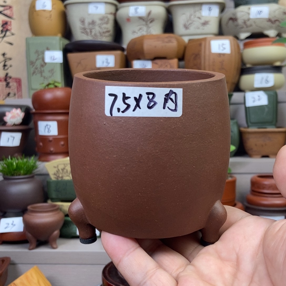 紫砂花盆内口经尺寸