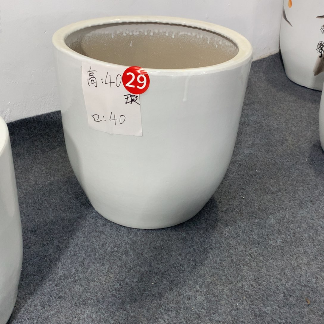 高温陶瓷花盆微瑕