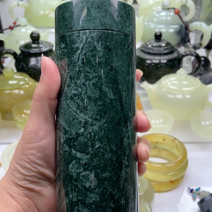 蛇纹石玉手链未镶嵌