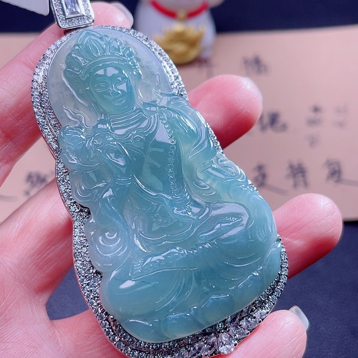 翡翠吊坠(不含链)未镶嵌